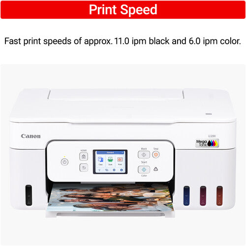 Canon MegaTank PIXMA G3290 Wireless All-in-One Printer