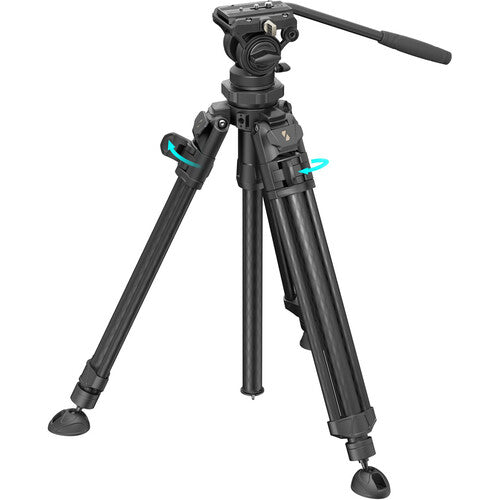 SmallRig Lightweight Video Carbon Fiber Tripod Kit AD-50