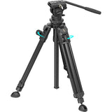 SmallRig Lightweight Video Carbon Fiber Tripod Kit AD-50