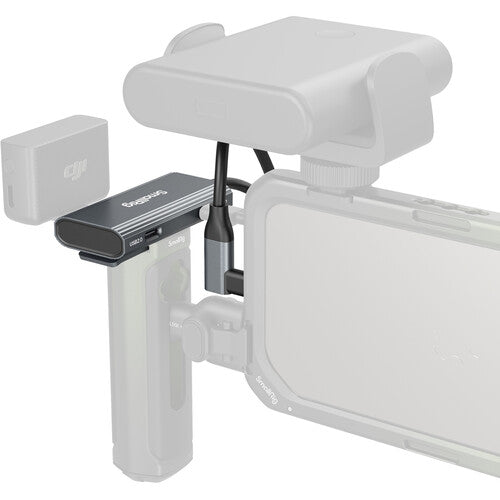 SmallRig 4-in-1 USB-C Hub PD 100W / USB-C 3.1 / USB-C 2.0 with Audio Adapter x 2