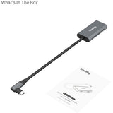 SmallRig 4-in-1 USB-C Hub PD 100W / USB-C 3.1 / USB-C 2.0 with Audio Adapter x 2