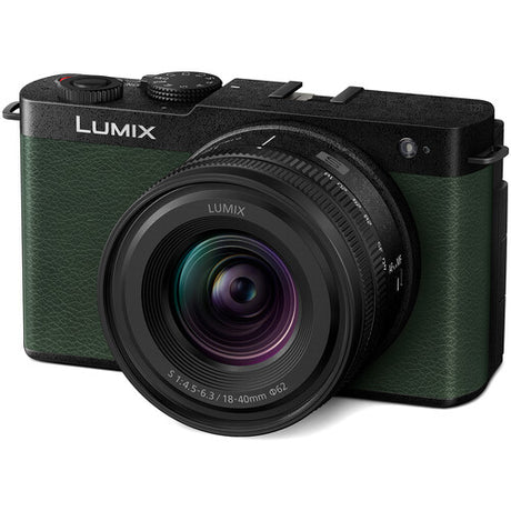 Panasonic Lumix S9 Mirrorless Camera with 18-40mm f/4.5-6.3 Lens (Olive Green)