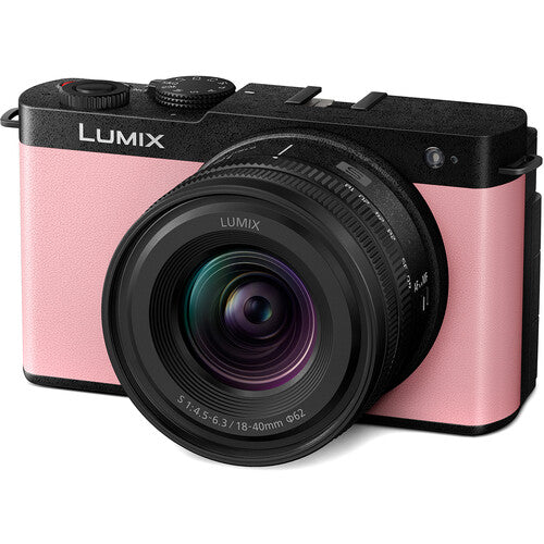 Panasonic Lumix S9 Mirrorless Camera with 18-40mm f/4.5-6.3 Lens (Pink)