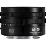 Panasonic LUMIX S 18-40mm f/4.5-6.3 Lens