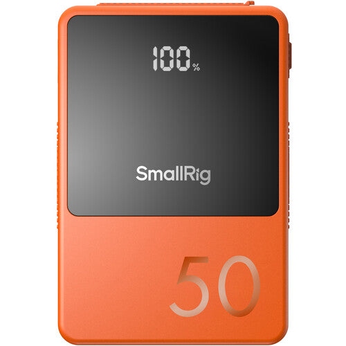 SmallRig VB50 Mini V-Mount Battery (50Wh, Orange)