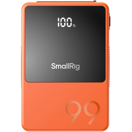 SmallRig VB99 Mini V-Mount Battery (99Wh, Orange)