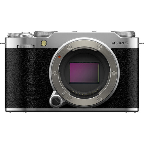 FUJIFILM X-M5 Mirrorless Camera (Silver) – Nelson Photo & Video