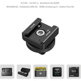 SmallRig Wireless Microphone Support with Cold Shoe Mount