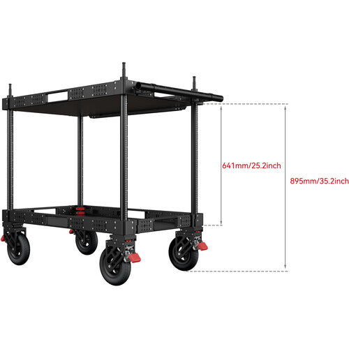 SmallRig 36" Lightweight Video Production Camera Cart