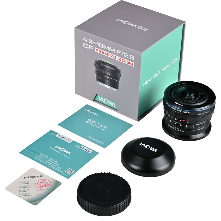 Laowa 4.5-10mm f/2.8 CF Zoom Fisheye Lens