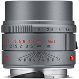 Leica APO-Summicron-M 50 f/2 ASPH. Lens Metal Gray Paint Finish