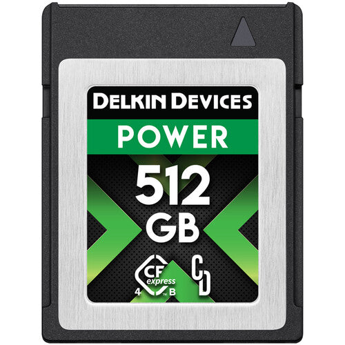 Delkin Devices 512GB POWER 4.0 CFexpress Type B Memory Card