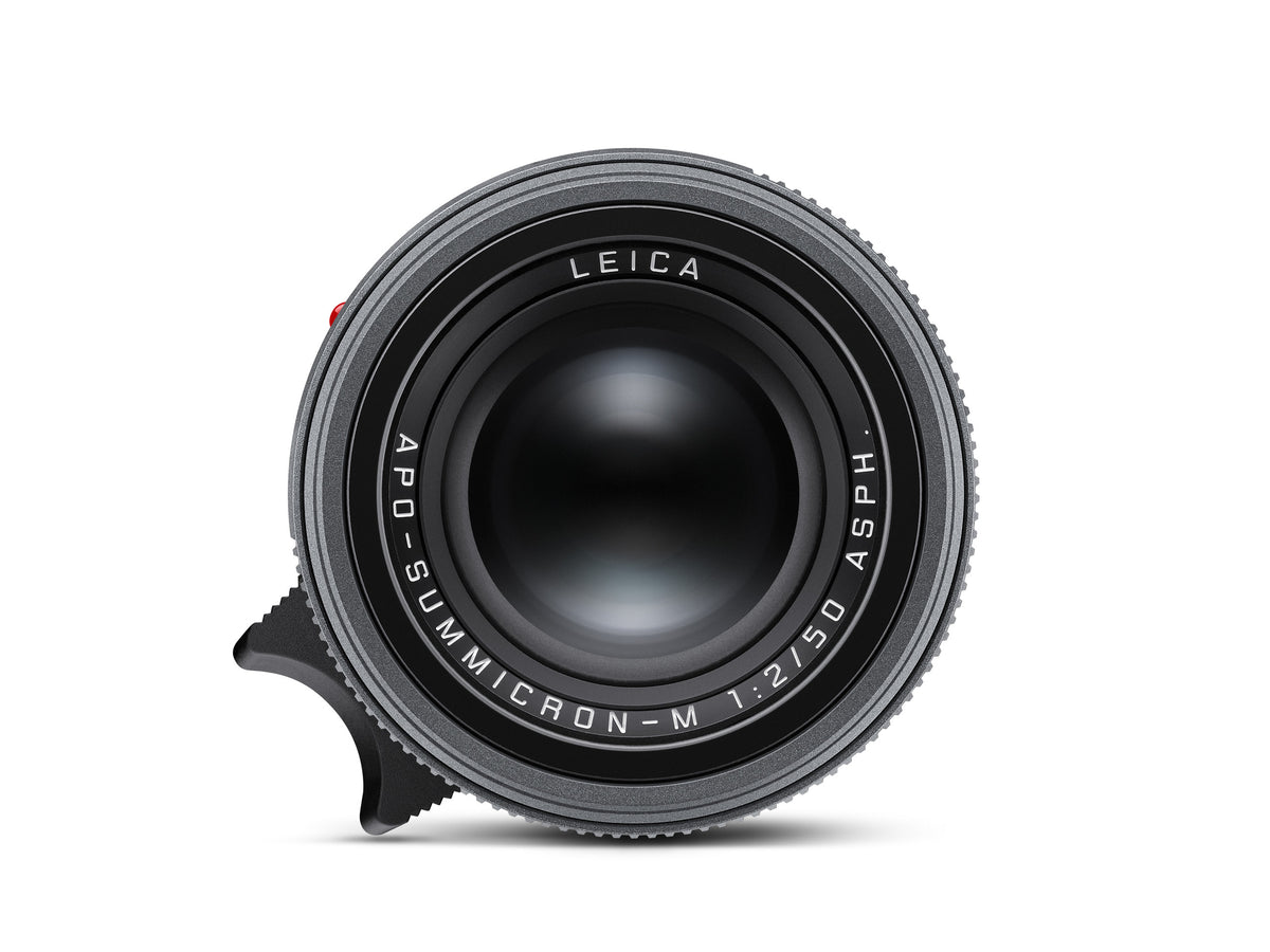 Leica APO-Summicron-M 50 f/2 ASPH. Lens Metal Gray Paint Finish