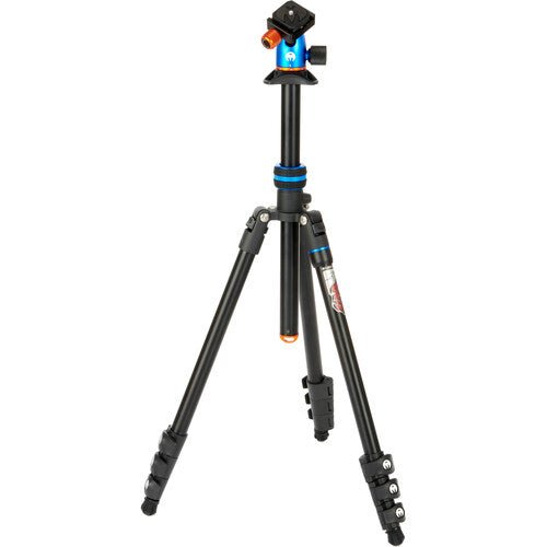 3 Legged Thing Patti 2.0 Magnesium Travel Tripod with AirHed Mini Ball Head (Blue) - Nelson Photo & Video