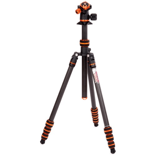 Shop 3 Legged Thing Punks Billy 2.0 Carbon Fiber Tripod with AirHed Neo 2.0 Ball Head (Black) by 3leggedthing at Nelson Photo & Video
