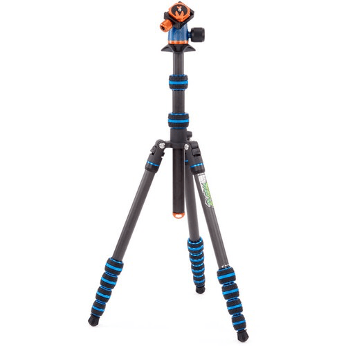 Shop 3 Legged Thing Punks Brian 2.0 Carbon Fiber Tripod with AirHed Neo 2.0 Ball Head (Blue) by 3leggedthing at Nelson Photo & Video