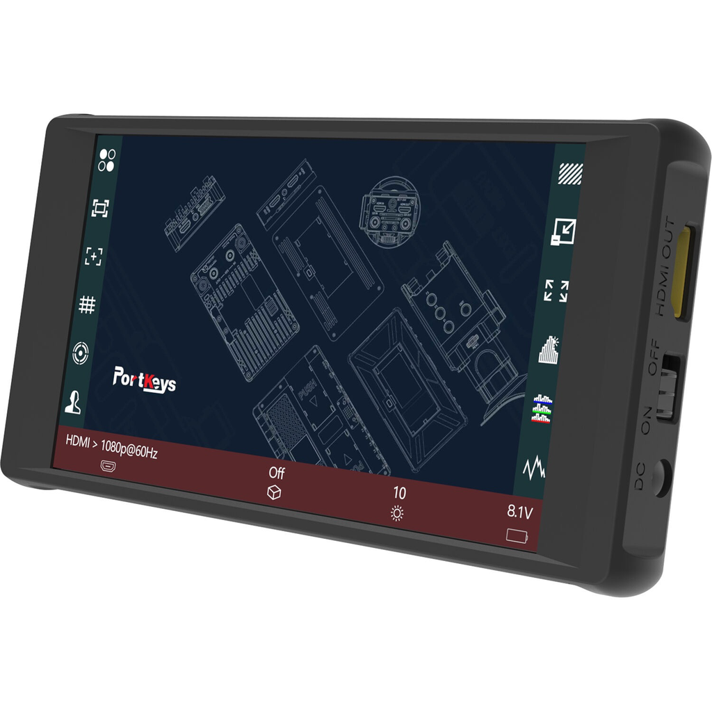 PORTKEYS PT6 5.2” 4K HDMI Touchscreen Monitor