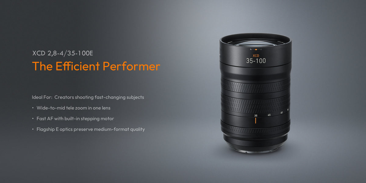 Hasselblad XCD 35-100mm f/2.8-4 E Lens (Hasselblad X)