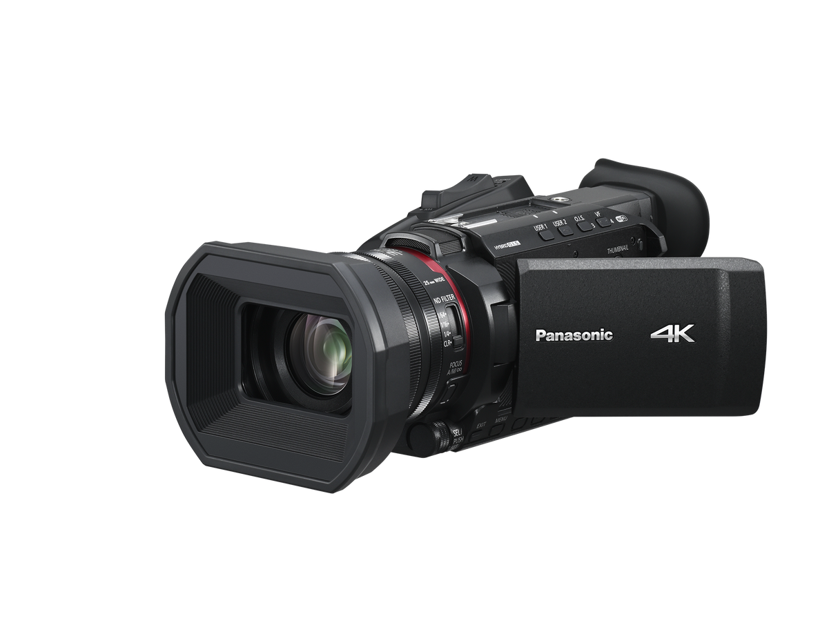 Panasonic HC-X1600 UHD 4K HDMI Camcorder with 24x Zoom