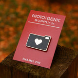 Photogenic Supply Co. Enamel Pin - Photo Love (Silver)