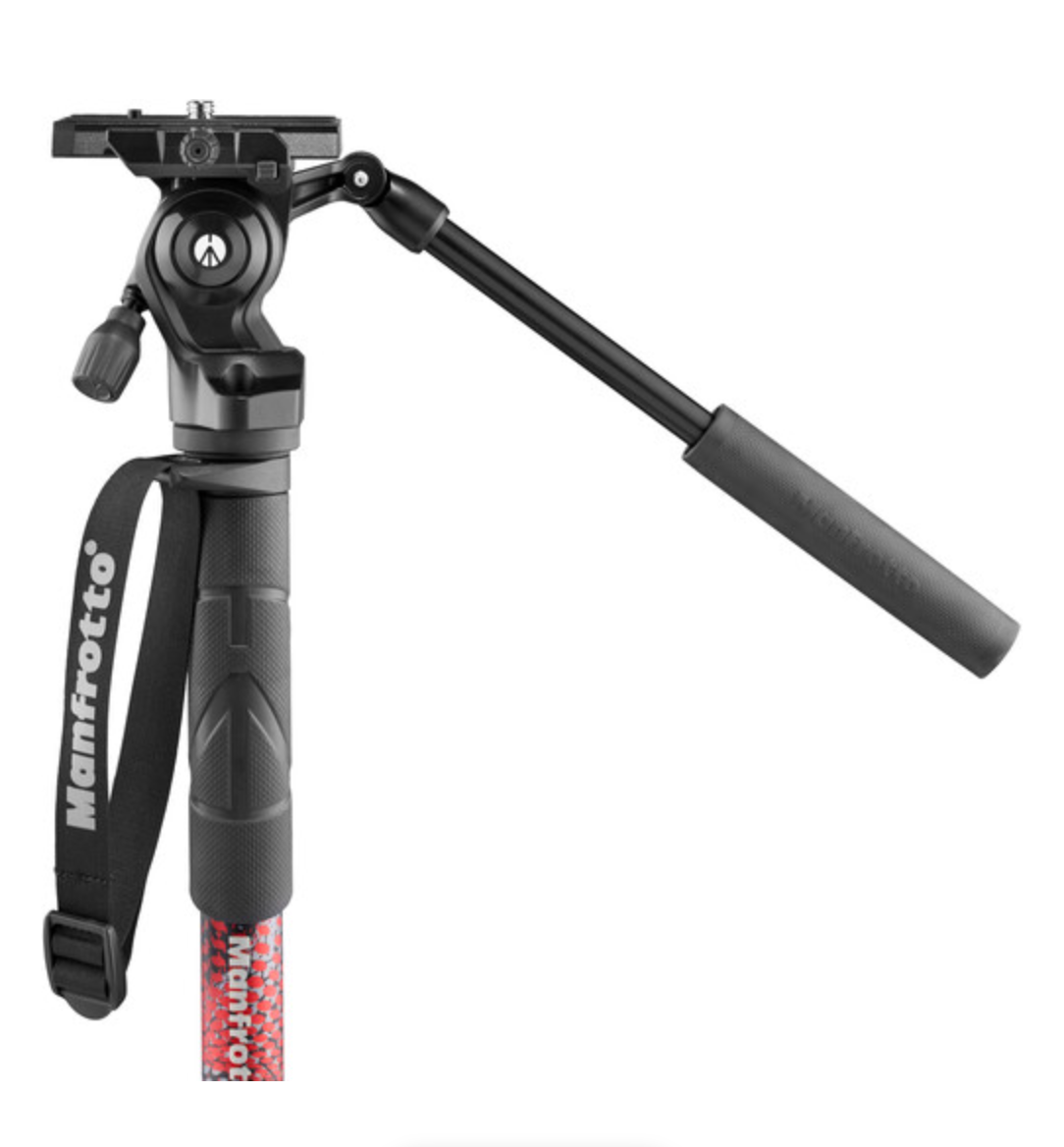 Manfrotto Element MII Video Monopod Aluminium Kit with Fluid Head
