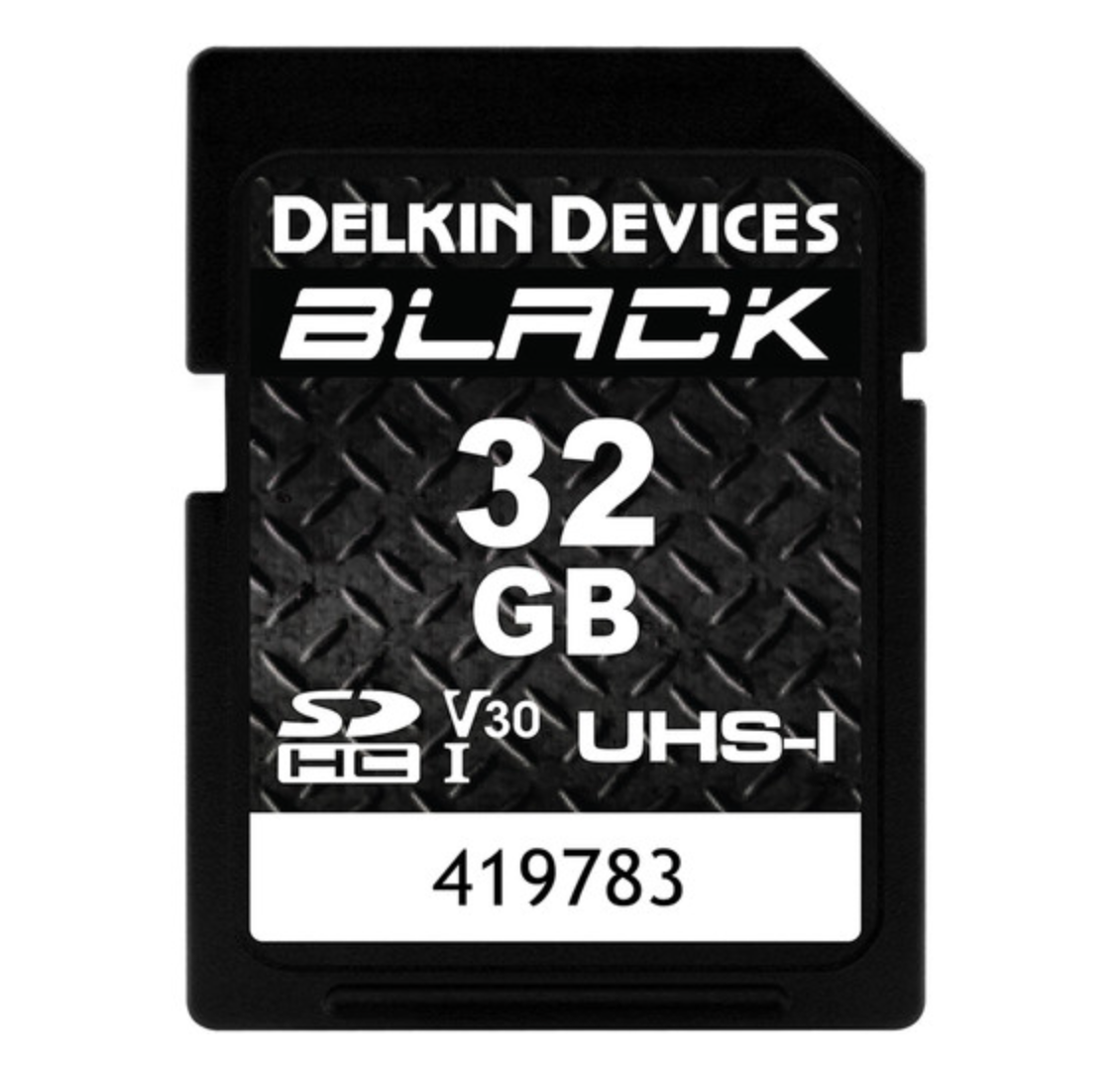 FUJIFILM X100VI Digital Camera (Black) with Delkin Black Rugged SD Card 99MB/S - 32 GB