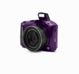 MINOLTA MND55 64 MP Autofocus / 4K Ultra HD Camera w/WiFi (Purple)