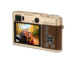 MINOLTA MND70 Retro 48 MP Autofocus / 5K Ultra HD Dual Lens Camera w/WiFi (Gold/Brown)