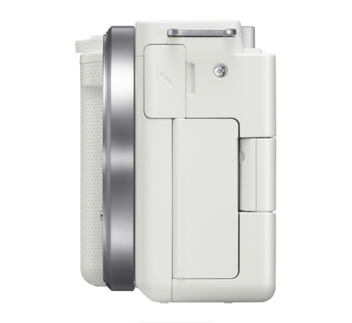 Sony ZV-E10 Mirrorless Camera with 16-50mm f/3.5-5.6 II Lens (White)