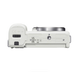 Sony ZV-E10 Mirrorless Camera with 16-50mm f/3.5-5.6 II Lens (White)