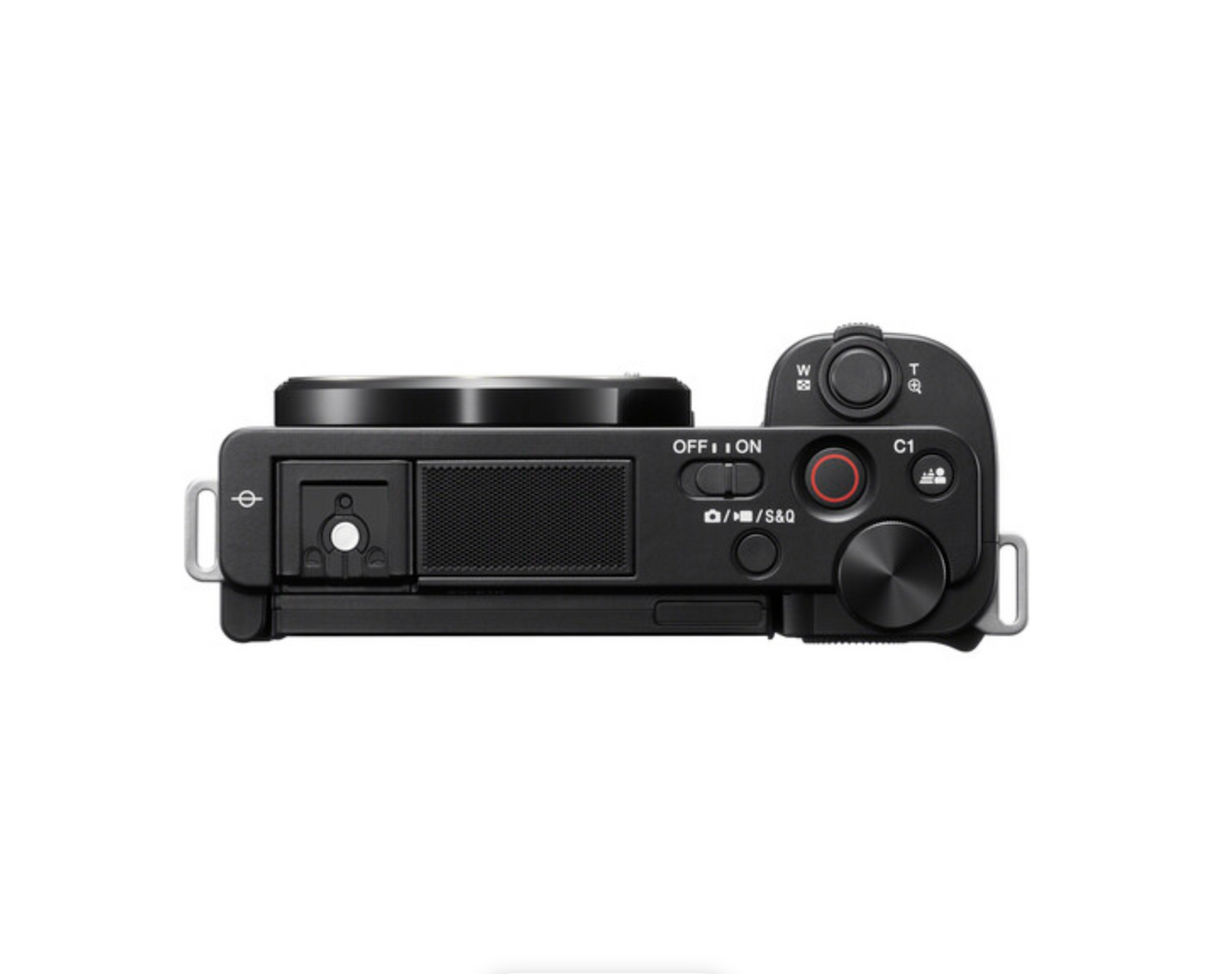 Sony ZV-E10 Mirrorless Camera with 16-50mm f/3.5-5.6 II Lens (Black)