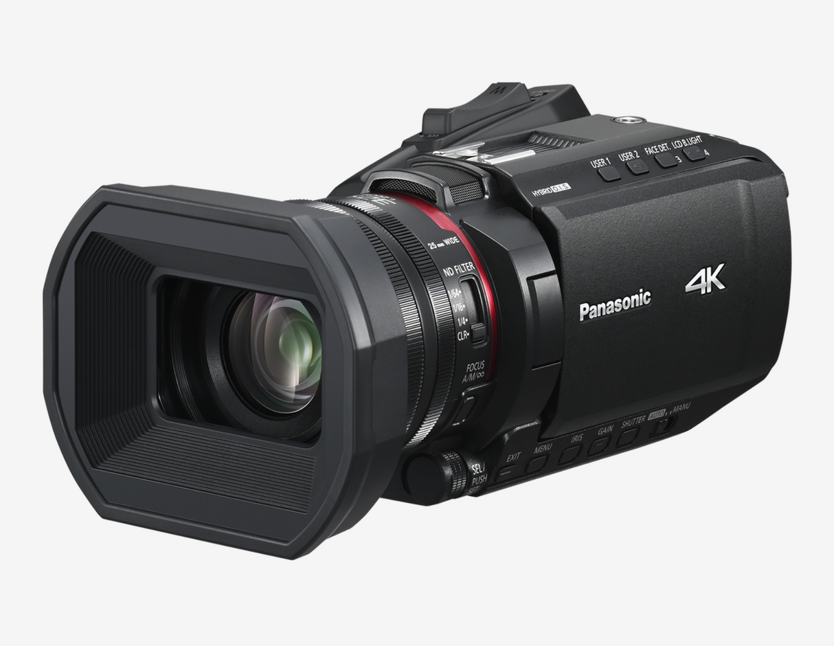 Panasonic HC-X1200 UHD 4K HDMI Camcorder with 24x Zoom