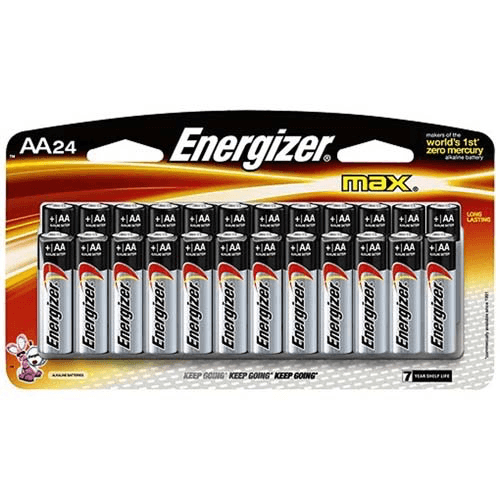 Shop AA MAX 24 pack alkaline by Energizer at Nelson Photo & Video