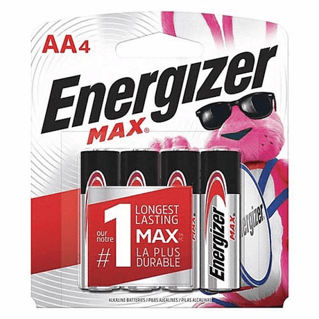 Shop AA MAX 4 pack alkaline by Energizer at Nelson Photo & Video