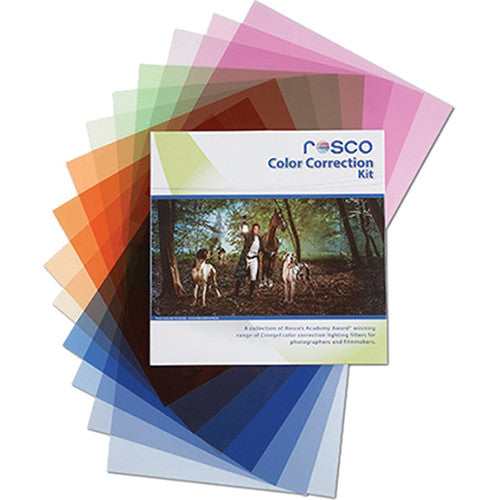 Rosco Color Correction Gel Kit 12" x 12" Sheets