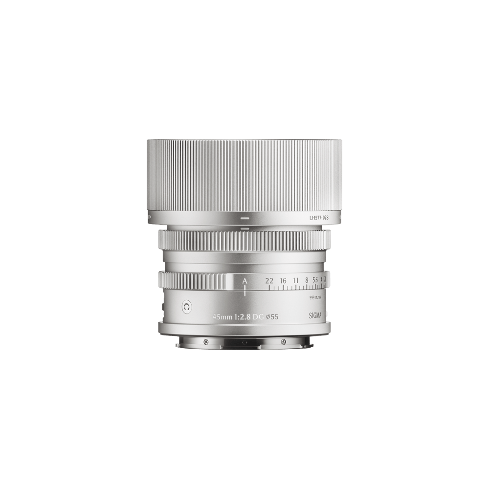 Sigma 45mm f/2.8 DG II Contemporary Lens (L-Mount, Silver)