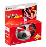 AgfaPhoto LeBox Single-Use Flash Camera (27 Exposures)