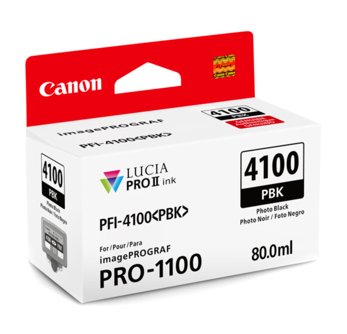 Canon PFI-4100 Photo Black Pigment Ink Tank (80mL)