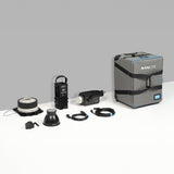 Nanlite Forza 500B II LED Spotlight and FL-20G Fresnel Rolling Case Kit