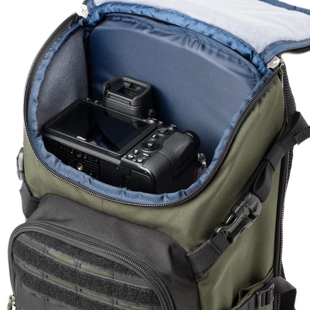 Think Tank Photo DarkLight Backpack (Montane Green, 14L)