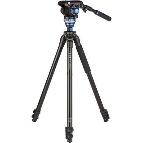 Shop Benro A2573F Aluminium Tripod with S6PRO Video Head by Benro at Nelson Photo & Video