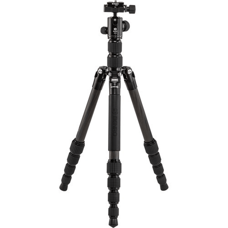 Shop Benro Tripster Travel Tripod (0 Series, Black, Carbon Fiber) by Benro at Nelson Photo & Video