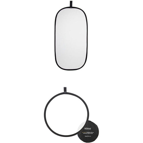 Rogue 2-in-1 REFLECTOR SILVER/WHITE 20X40"