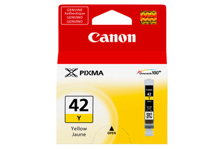 Shop Canon CLI-42 Professional Ink - Yellow by Canon at Nelson Photo & Video