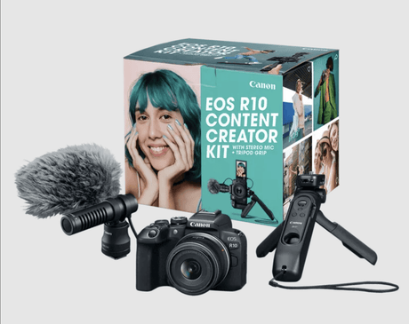 Shop Canon EOS R10 Content Creator Kit by Canon at Nelson Photo & Video