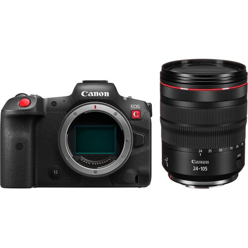 Shop Canon EOS R5 C Mirrorless Cinema Camera with 24-105 f/4L Lens by Canon at Nelson Photo & Video