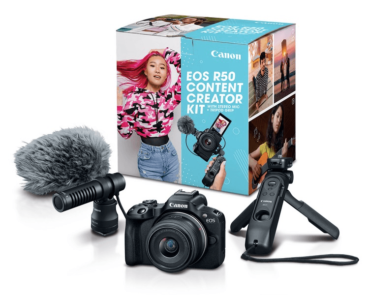 Canon EOS R50 Content Creator Kit - Nelson Photo & Video