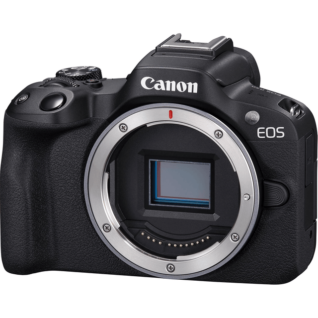 Canon EOS R50 Mirrorless Camera (Body Only, Black) - Nelson Photo & Video