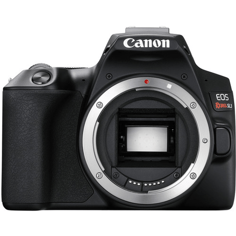 Shop Canon EOS Rebel SL3 DSLR Camera (Black, Body Only) by Canon at Nelson Photo & Video