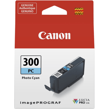 Shop Canon PFI-300 Photo Cyan Ink Tank by Canon at Nelson Photo & Video